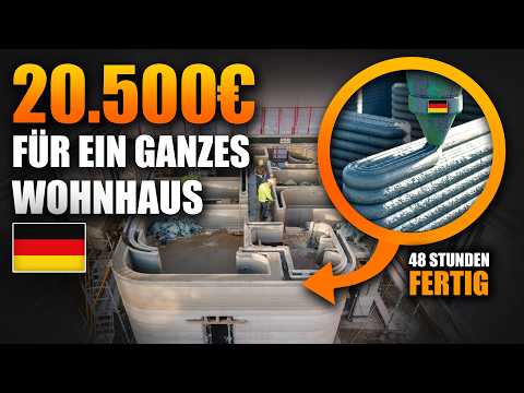 In den letzten Jahren hat der Bau von Häusern mittels 3D-Druck viel Aufmerksamkeit auf sich gezogen. Es klingt zu schön, um wahr zu sein: Ein komplettes Haus, das in nur wenigen Tagen fertiggestellt wird und dabei noch viel günstiger ist als traditionelle Bauweisen. Doch wie realistisch ist das Ganze wirklich? Schaut man sich die Kommentare zu einem beliebten Video an, das behauptet, man könne ein Haus für nur 20.000 Euro bauen, werden erhebliche Zweifel laut.