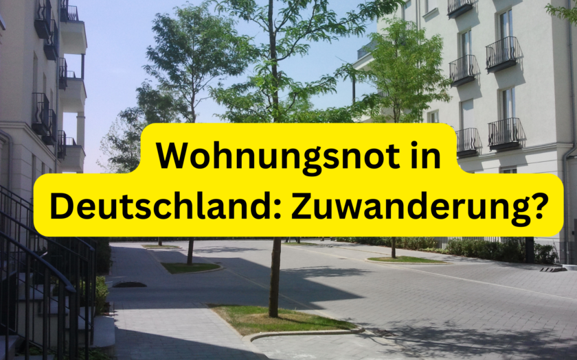 Wohnungsnot in Deutschland Zuwanderung