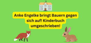 Bauernfeind Anke Engelke! Landwirte laufen gegen Komikerin Sturm!