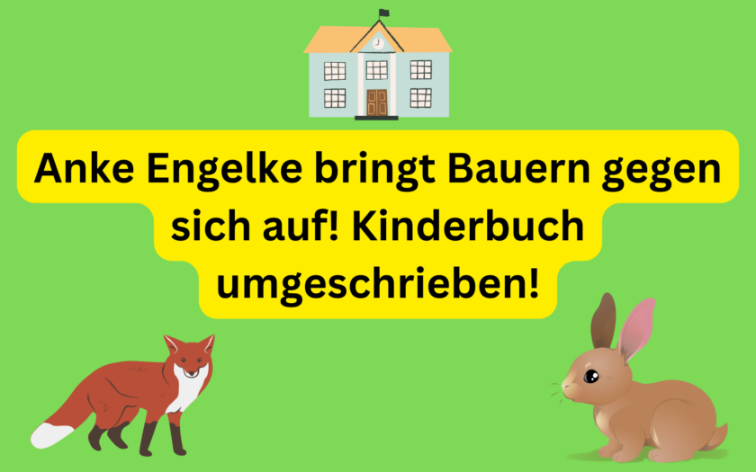 Bauernfeind Anke Engelke! Landwirte laufen gegen Komikerin Sturm!