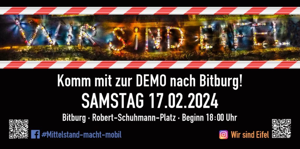 Mittelstand macht Mobil Samstag 17.02.2024 in Bitburg