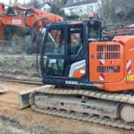 Hitachi Zaxis 135-7 US Kurzheckbagger gebraucht