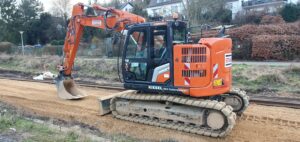 Hitachi Zaxis 135-7 US Kurzheckbagger gebraucht