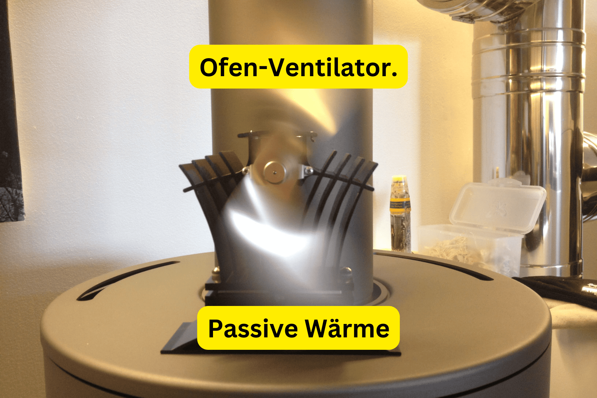 Ofen-Ventilator.