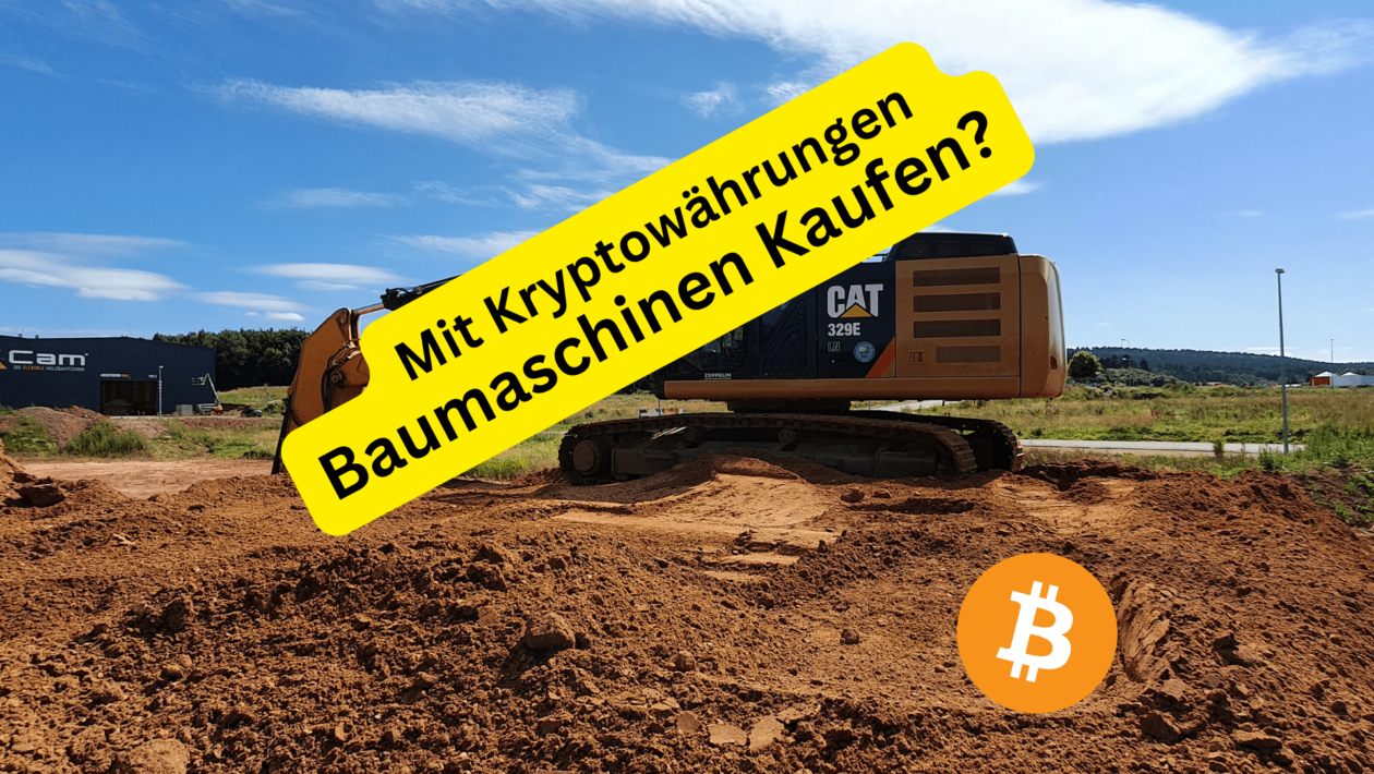 Bagger und Co. mit Kryptowährungen wie Bitcoin kaufen?