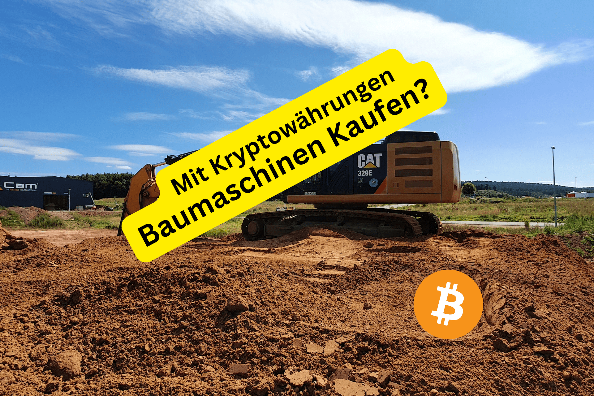 Bagger und Co. mit Kryptowährungen wie Bitcoin kaufen?