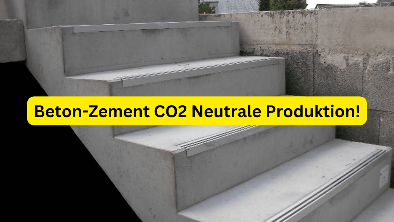 Beton-Zement CO2 Neutrale Produktion!