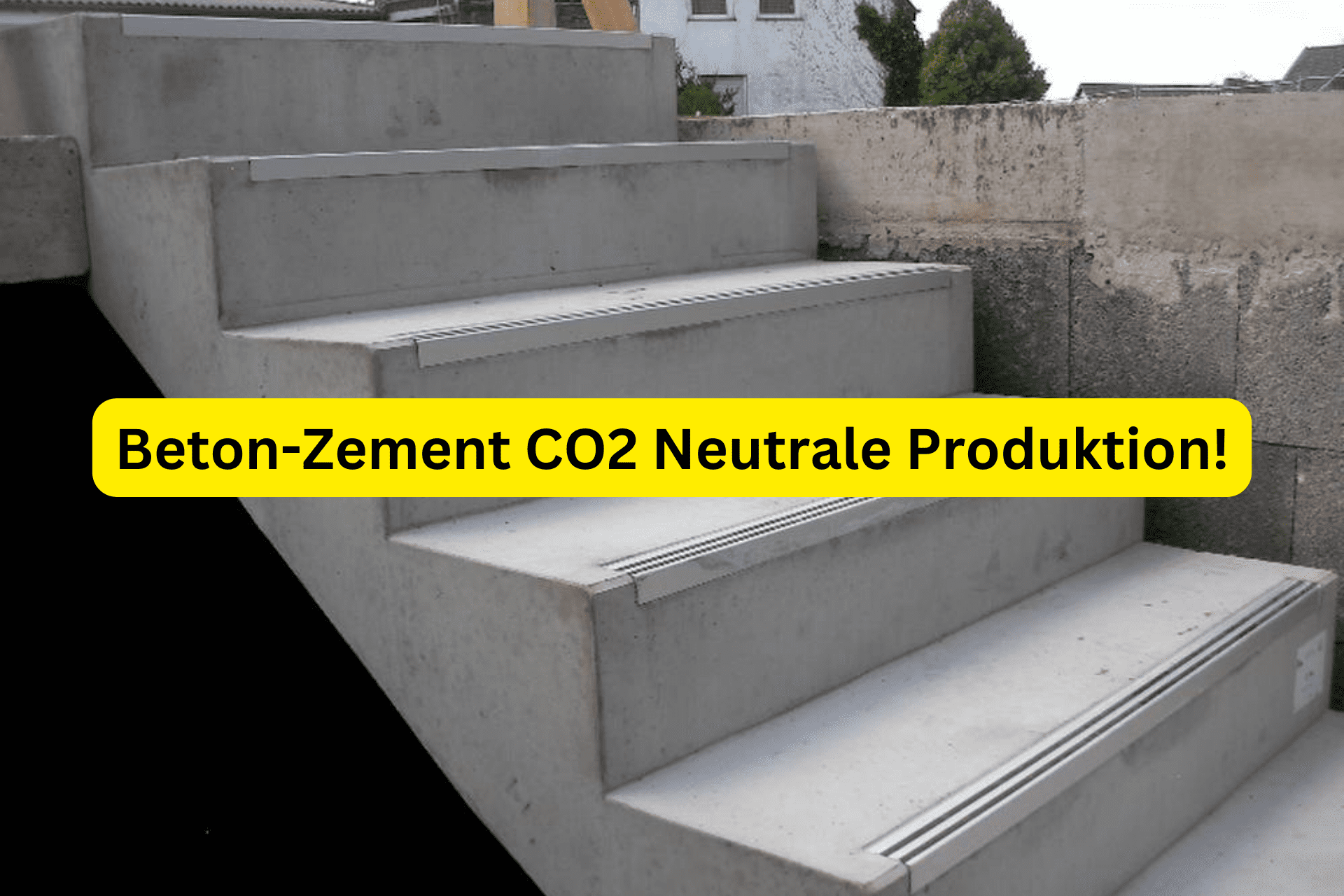 Beton-Zement CO2 Neutrale Produktion!