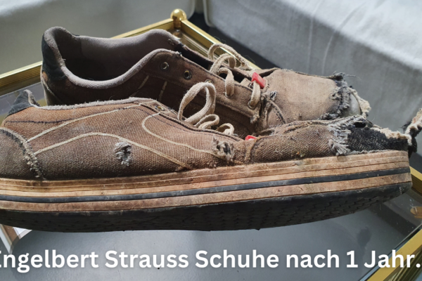 Schuhe von Engelbert Strauss nach 1 Jahr