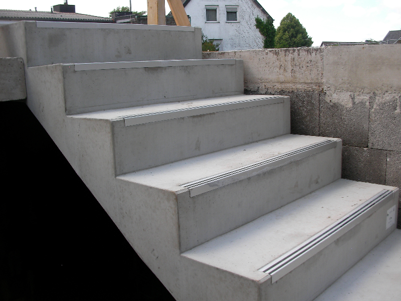 Betontreppe in Sichtbeton